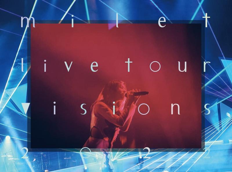 【中古】milet live tour “visions” 2022 (盤) (Blu-ray) (特典なし)