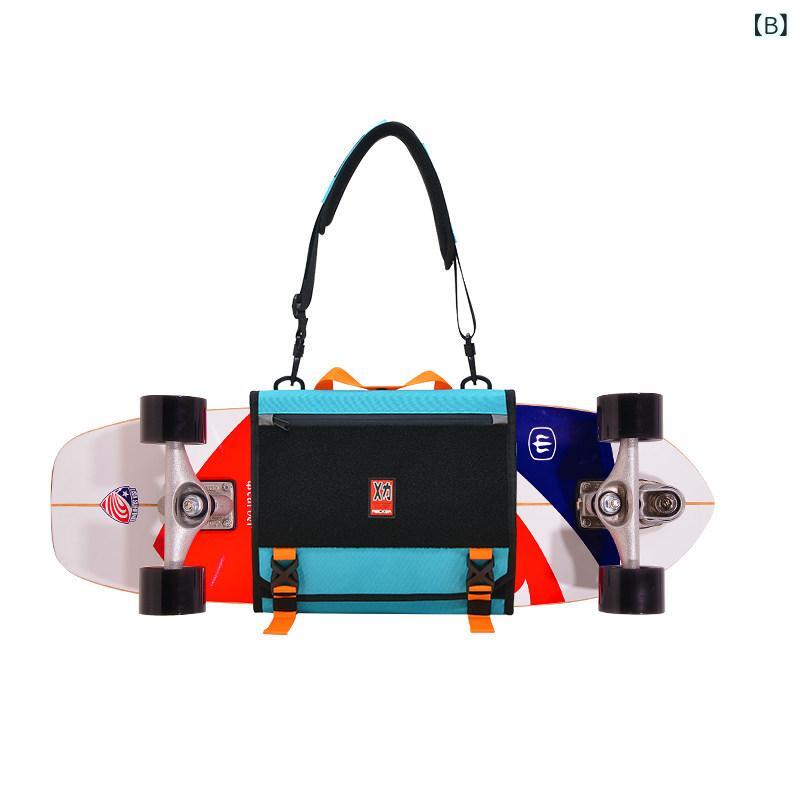 スケート ボード バッグ ロード サーフボード ダブル ロッカー ランド バックパッ...