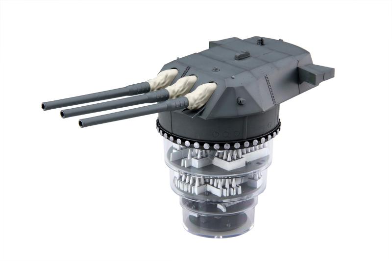 【中古】フジミ模型 1/200 集める装備品シリーズ 戦艦大和 九四式46センチ プラモデル 装備品