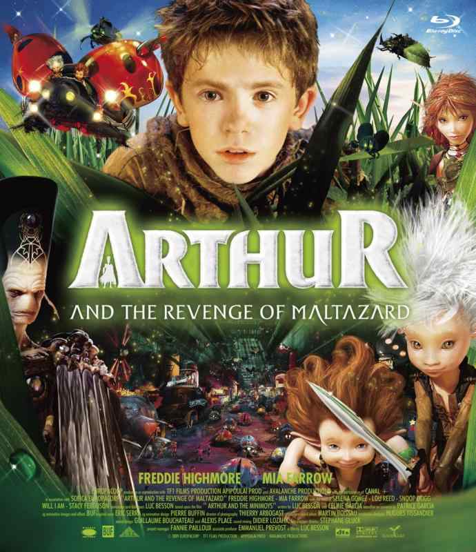 【中古】アーサーと魔王マルタザールの逆襲 Blu-ray