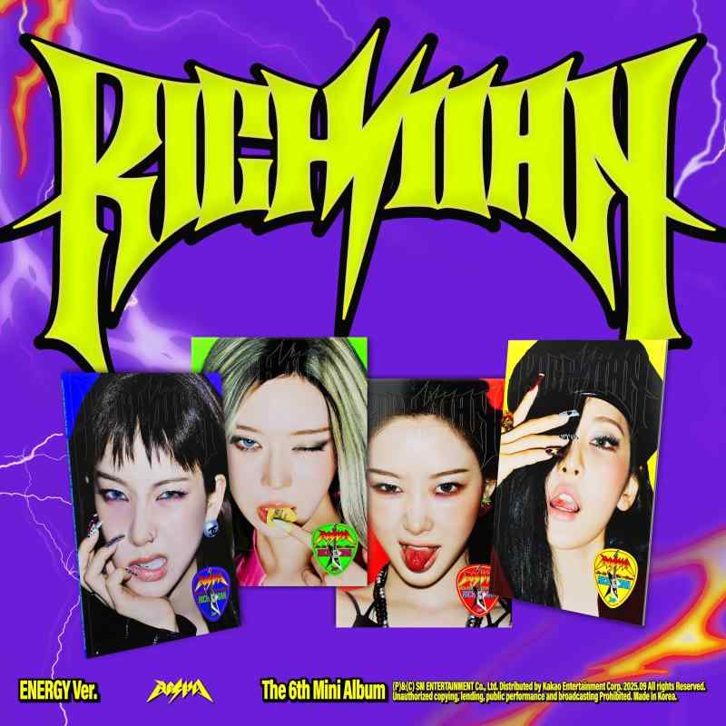 【中古】【正規輸入盤】aespa [Rich Man] (ENERGY Ver.)（韓国盤）