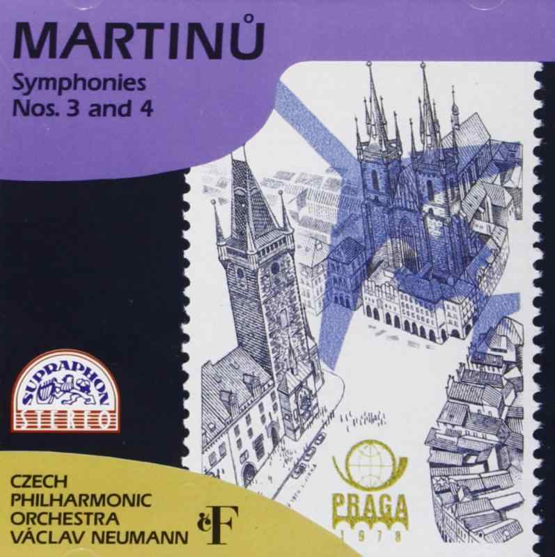 【中古】Martinu: Symphonies Nos. 3 4