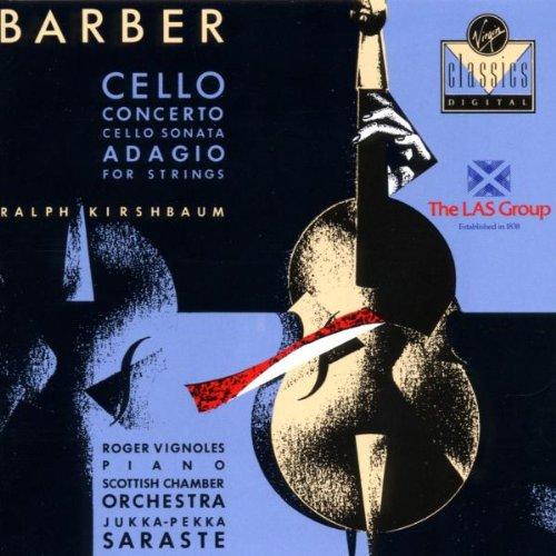 【中古】Barber Cello Concerto etc