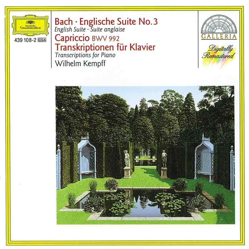 English Suite No. 3 / Capriccio BWV 992 / Transkriptionen fur Klavier