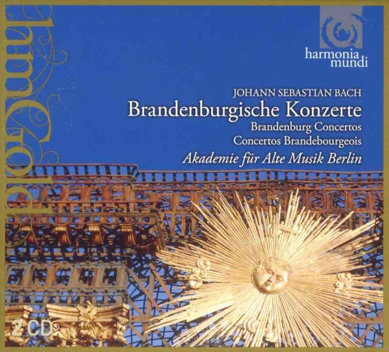 J.S. バッハ:ブランデンブルク協奏曲(全曲) (Brandenburg Concertos) (Brandenburgische Konzerte) (2CD)
