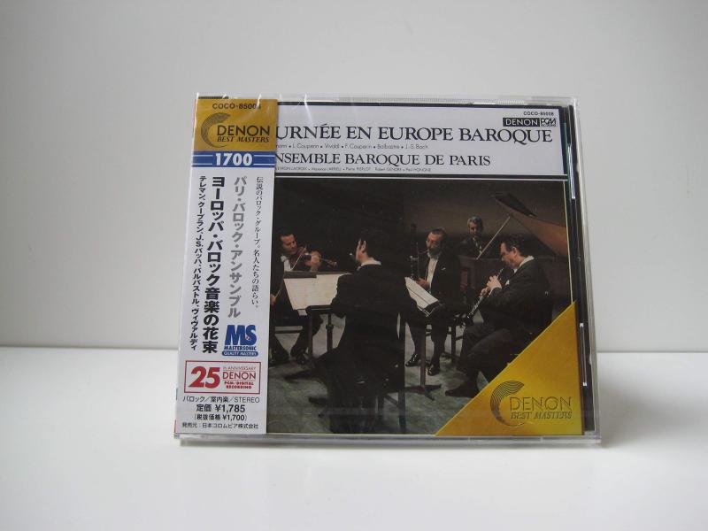 【中古】ヨーロッパ、バロック音楽の花束