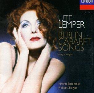 【中古】Ute Lemper - Berlin Caberet Songs