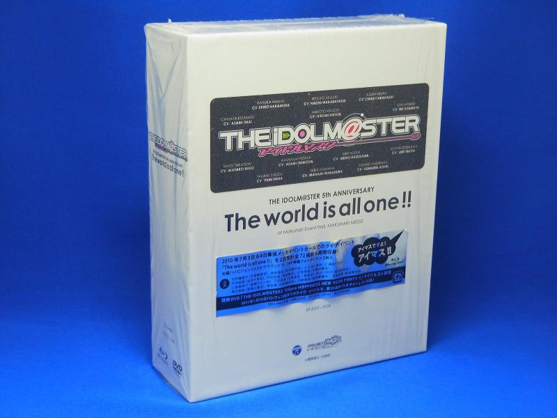 [중고]THE IDOLM@STER 5th ANNIVERSARY The world is all one Blu-ray BOX 《판》」