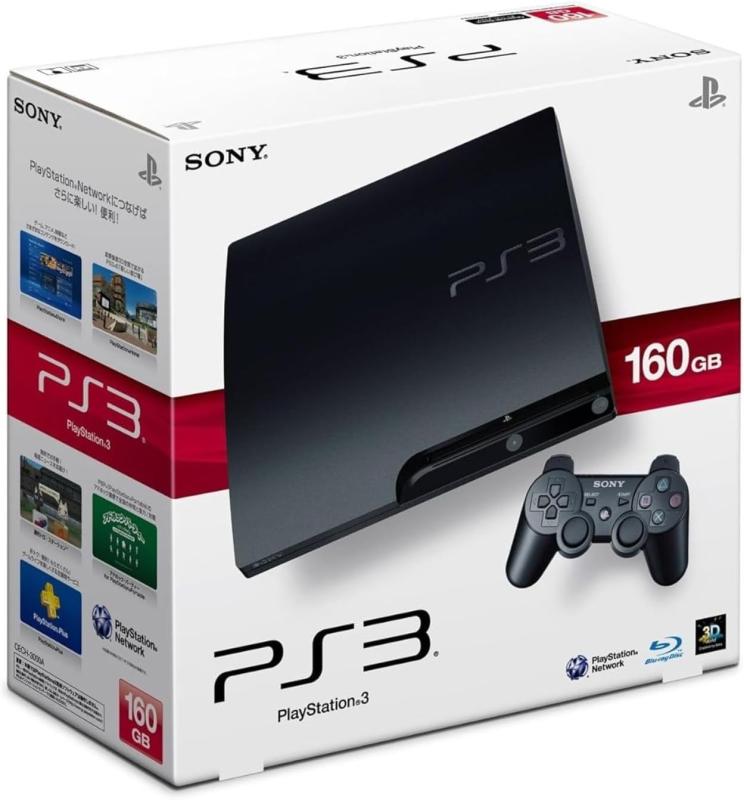 【中古】【整備済み品】 SONY ソニー PlayStation 3 160GB チャコール・ブラッ ...