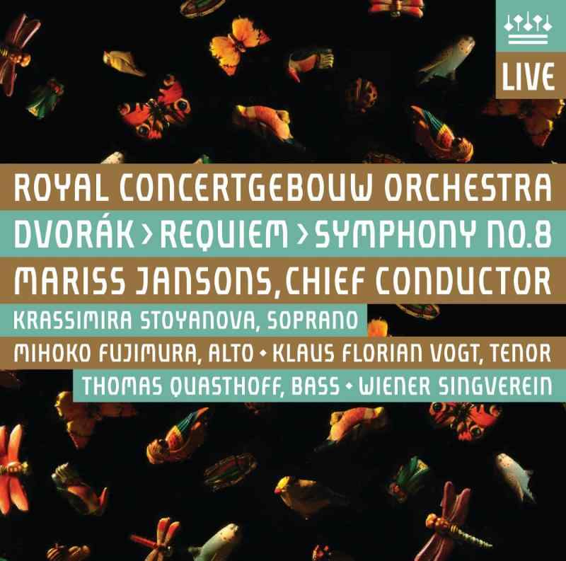 【中古】ドヴォルザーク:レクイエム 変ロ短調、交響曲 第8番 ト長調 (Dvorak – Requiem & Symphony No. 8 / Jansons, RCO) [2 SACD Hybrid] linears-11293502 LINEAR shop パッケージ画像