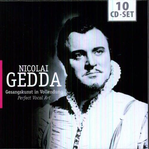 【中古】NICOLAI GEDDA/ GESANGSKUNST IN VOLLENDUNG