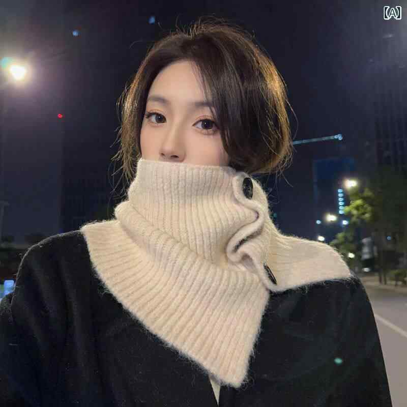 年 冬用 レディー スカーフ 韓国 豪華 ウール 混紡 暖かい ネックカバー 秋冬用 年冬季最新 年 冬用 レディー スカーフ 韓国