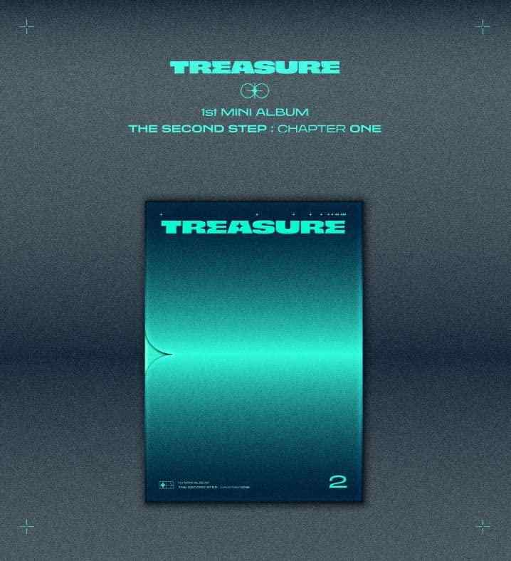【中古】 B (GREEN) ver. 発送 TREASURE - 1st MINI ALBUM THE SECOND STEP : CHAPTER ONE 韓国盤