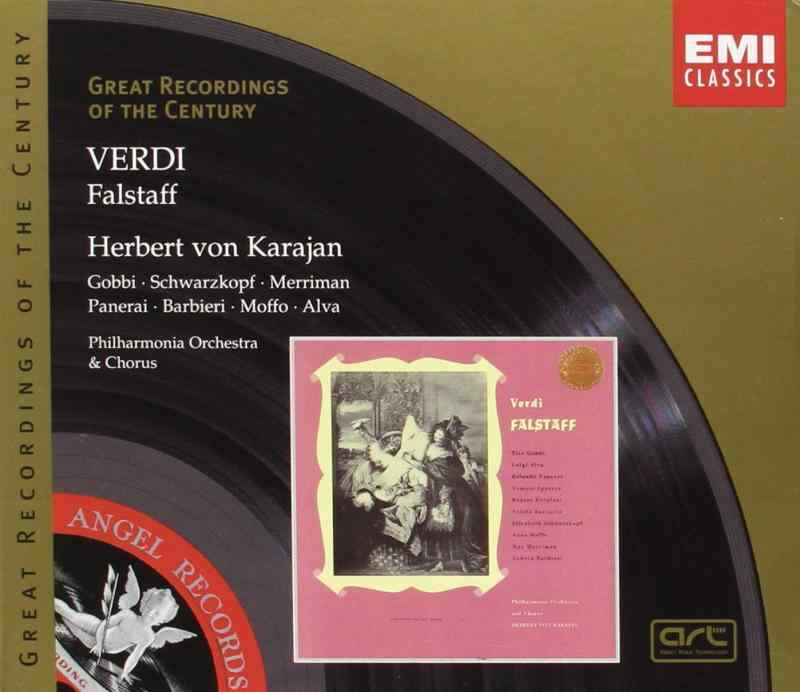 Great Recordings Of The Century - Falstaff / Karajan, Gobbi, Schwarzkopf, Moffo