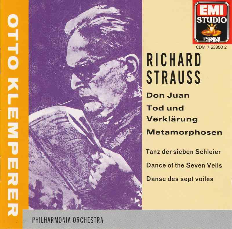 Metamorphosen, Etc: Klemperer / Po