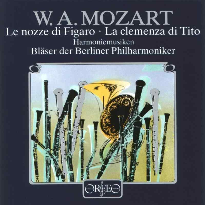 【中古】モーツァルト:歌劇「フィガロの結婚」~ハルモニームジーク 他 (Mozart, Wolfgang Amadeus: Le nozze di Figaro, La clemenza di Tito Harmoniemusik)