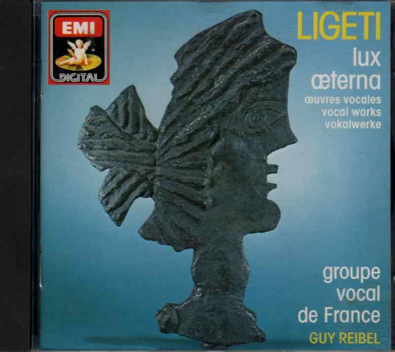 Ligeti;Lux Aeterna/Vocal Wk