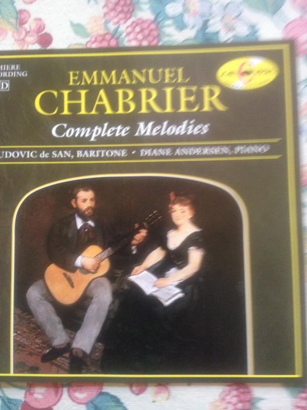 Rakuten - 【中古】Chabrier;Complete Melodies