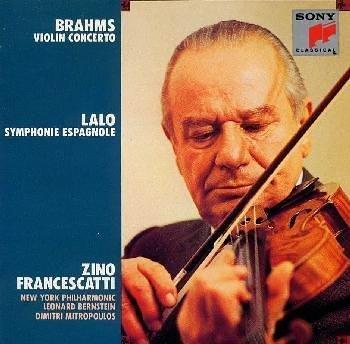 【中古】フランチェスカッティ (4) ブラームス：ヴァイオリン協奏曲 / ラロ：スペイン交響曲 linears-11289174 LINEAR shop パッケージ画像