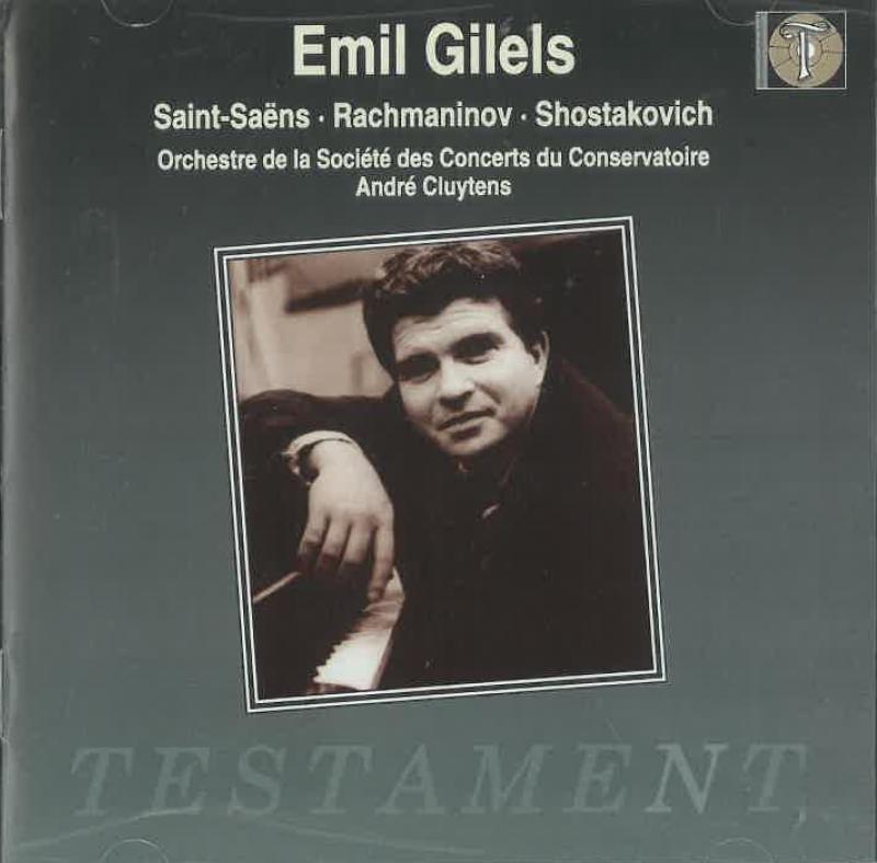 【中古】Gilels Plays Saint-Saens, Rachmaninov, Shostakovich