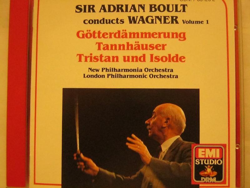 【中古】Boult Conducts Wagner, Vol.1