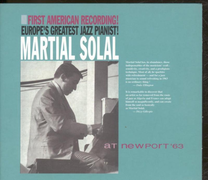 【中古】Martial Solal Trio at Newport 039 63