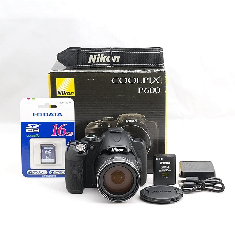 【中古】Nikon デジタルカメラ P600 光学60倍 1600万画素 P600
