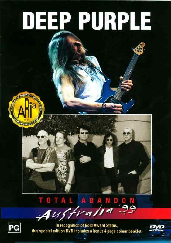 【中古】Total Abandon Live Australia 1999 DVD