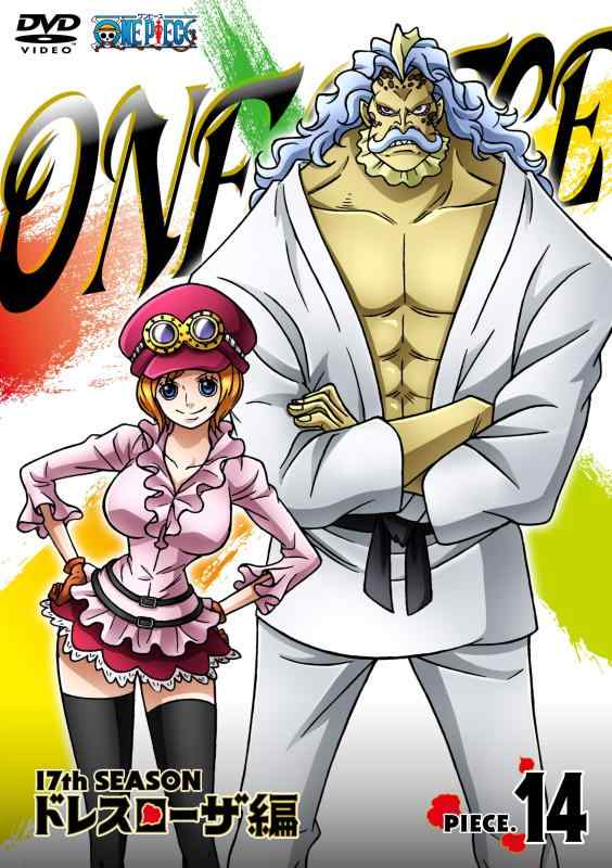 [중고] ONE PIECE 원피스 17TH 시즌 드레스 로자 편 piece.14 [DVD]
