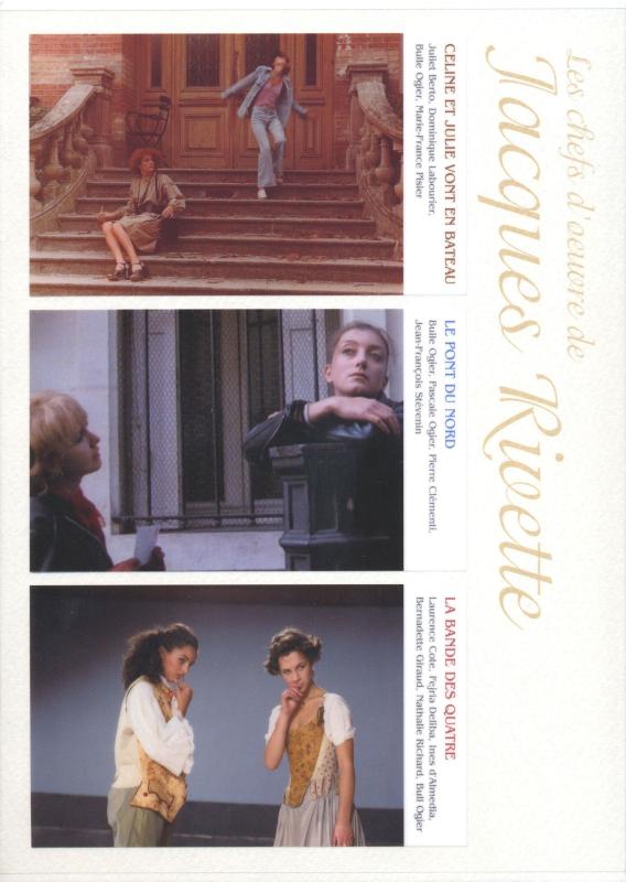 【中古】ジャック・リヴェット傑作選 DVD-BOX (セリーヌとジュリーは舟でゆく／北の橋／彼女たちの舞台)