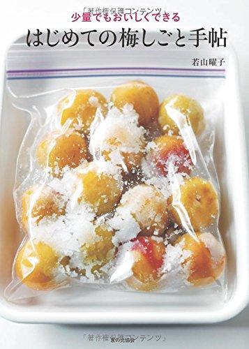 【中古】少量でもおいしくできる はじめての梅しごと手帖