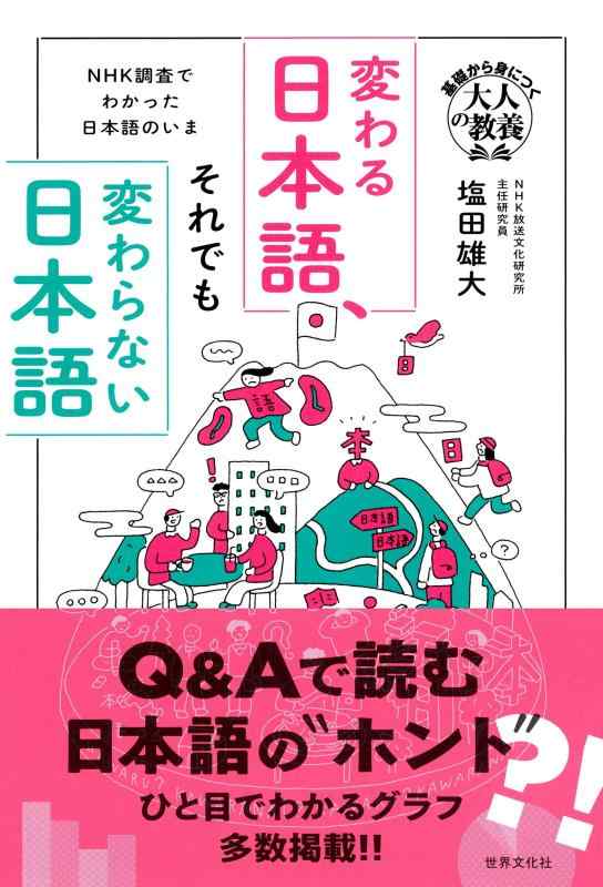 【中古】変わる日本語、それでも変わらない日本語 NHK調査でわかった日本語のいま (基礎から身につく「大人の教養」)