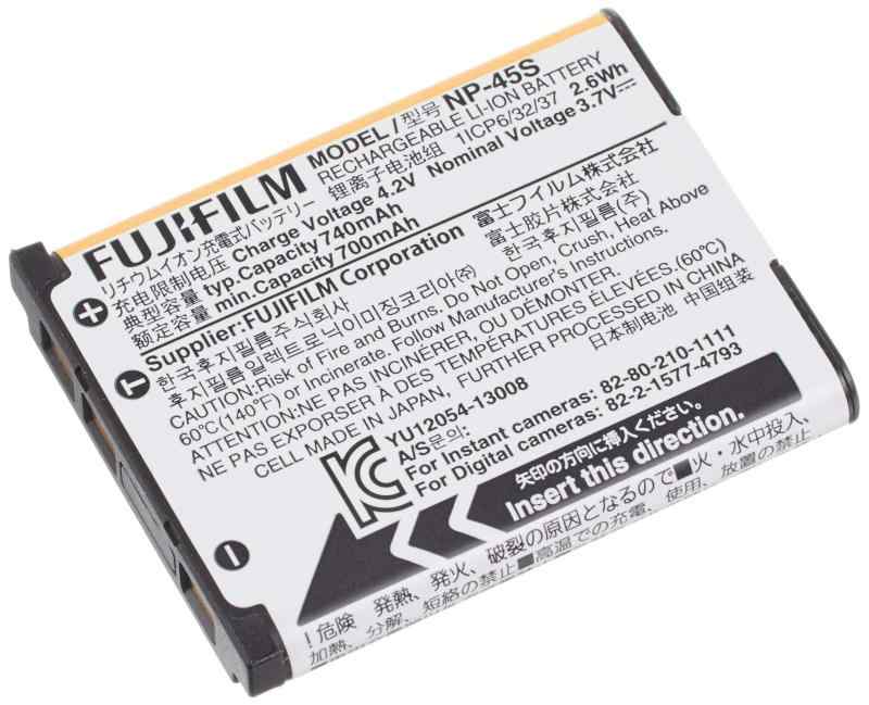 【中古】富士フイルム(FUJIFILM) 充電式バッテリー NP-45S