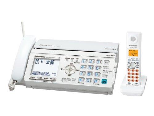 FAX - 【中古】パナソニック おたっくす デジタルコードレスFAX 子機1台付き ホワイト KX-PW520DL-W