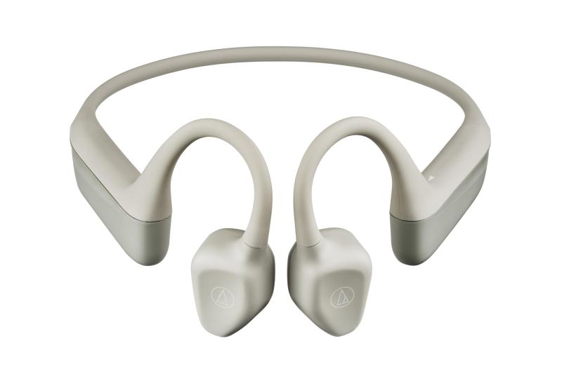 【中古】audio-technica ATH-CC500BT2 BG 軟骨伝導ワイヤレスイヤホン Bluetooth ながら聴き マルチポイント ノイズリダクション IPX4 最大約20時間 ベージュ linears-11010073 LINEAR shop パッケージ画像