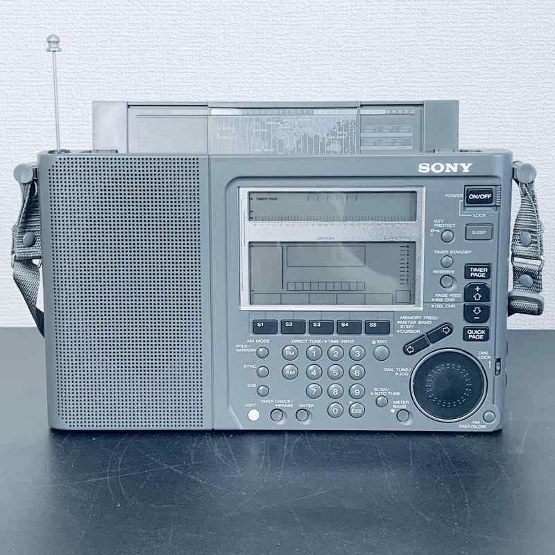 【中古】SONY ソニー ICF-SW77 ワールドバンドラジオ（BCLラジオ）