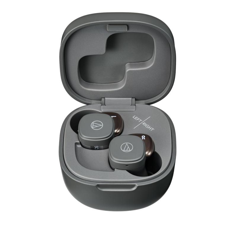 【中古】オーディオテクニカ ATH-SQ1TW STB 完全ワイヤレスイヤホン/サステナブル/Bluetooth/低遅延/マルチペアリング/小型 軽量【国内正規品】