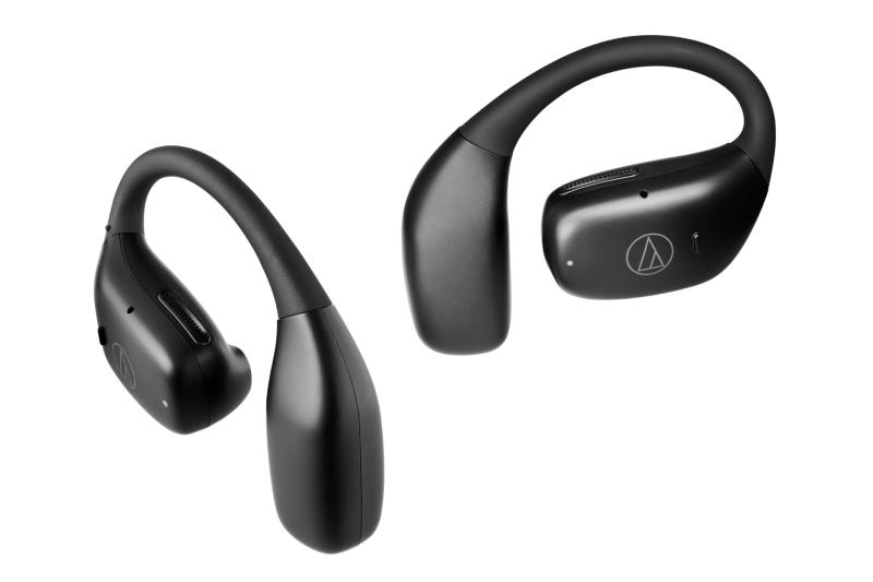 オーディオテクニカ ATH-AC5TW オープンイヤー型 ワイヤレスイヤホン Bluetooth 5.4 IPX4防水防塵規格 ながら聴き マルチポイント 低音域補強技術 最大約34時間再生 国内正規品 ブラック