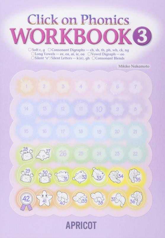 【中古】Click on Phonics シリーズ WORKBOOK 3