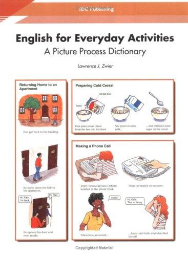 English For Everyday Activitie: A Picture Process Dictionary