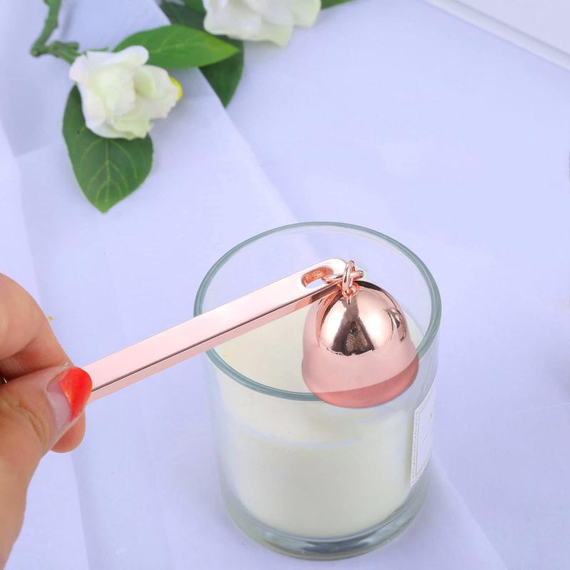 LINEAR shopのキャンドル火消し ローソク消し キャンドルスナッファー キャンドル消火器 芯切り アロマランプ 仏壇 家庭用 仏壇用品 仏具 鈴の形｜アングル3