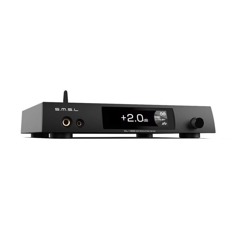 S.M.S.L DL400 フルバランス Bluetooth DAC ヘッドホンアンプ プリアンプ 一体型 フラッグシップDAC「ES9039MSPRO」搭載/MQA・ハイレゾ・DSD音源対応/LDAC・APTX・APTX-HD・AAC・SBC対応 光