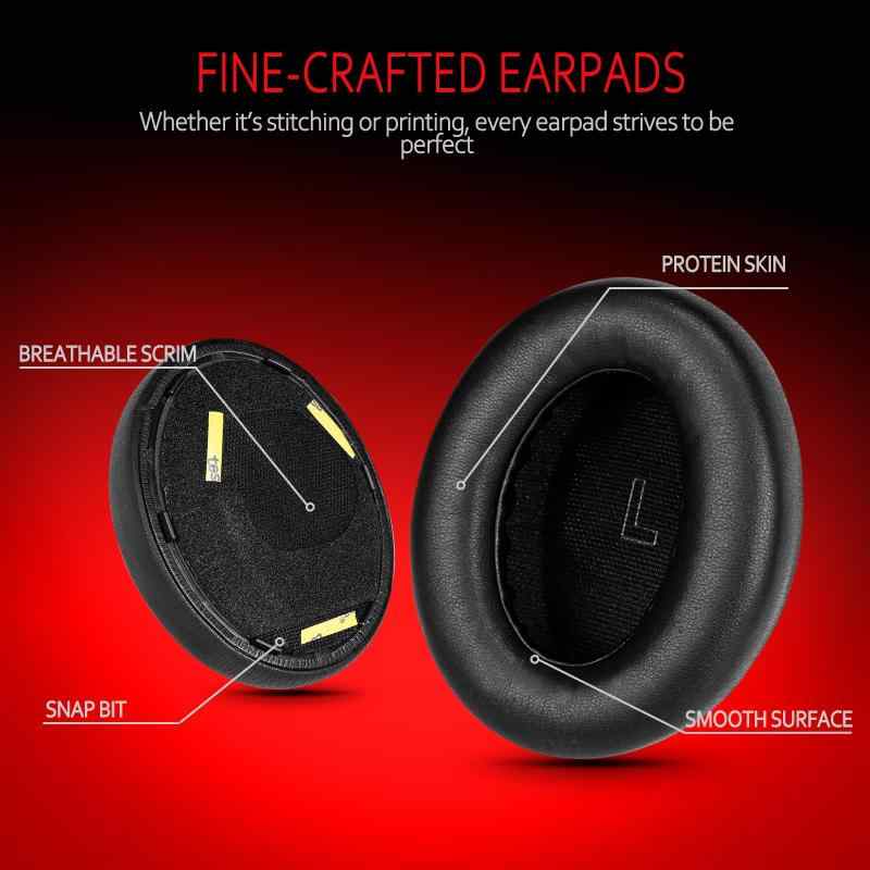 Krone Kalpasmos 交換用イヤーパッド Bose QuietComfort Ultraヘッドフォン用 ソフ...