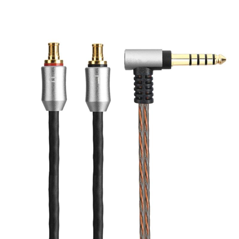 6N単結晶銅 ATH-LS400 LS300 LS200 LS70 LS50 対応リケーブル 【ブラック 4.4mm 5極 バランス】 ビバボ E40 E50 E70 対応 交換用 リケーブル ヘッドフォン ケーブル対応機種:ATH-LS400 LS300 LS200 LS70 LS50 E40 E50 E70対応プレーヤー：NW-WM1Z NW-WM1A NW-ZX300A ウォークマン TA-ZH1ES PHA-2A ヘッドホンアンププラグ:4.4mm L型プラグ 金メッキ / イヤフォン側プラグ:金メッキピンケーブル:6N単結晶銅 高純度99.99997%・銀メッキ；ケーブル長:120cm / ハンダ:WBT無鉛銀ハンダ使用：90日(初期不良ではない修理/交換は一度まで)。