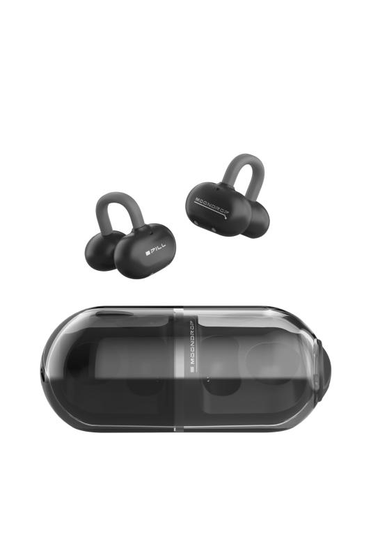 水月雨 Moondrop Pill オープンイヤー型ワイヤレスイヤホン イヤーカフ イヤホン オープンイヤー ワイヤレス Bluetooth 6.0 開放型 耳挟み式 【IPX4防水 / 最大28時間再生 / AIノイズキャンセリング / 1 linears-11312440 LINEAR shop サンプル画像2