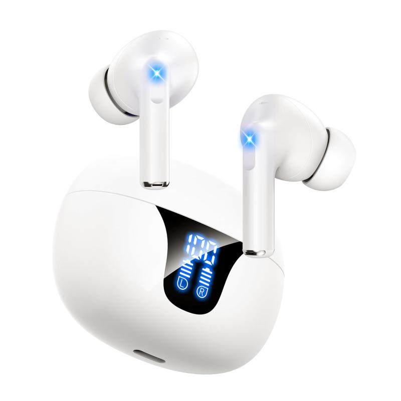 イヤホン bluetooth ワイヤレスイヤホン【2025年アップグレード版】 Bluetooth5.4 Hi-Fi ブルートゥースイヤホン 小型/軽量ENCノイズキャンセリング 自動ペアリング ぶるーとぅーすイヤホン 長時間 linears-11312844 LINEAR shop パッケージ画像