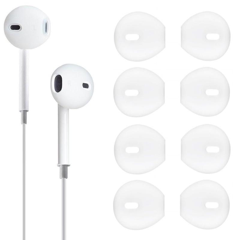 A-Pcas EarPods用 イヤーピース イヤーチップ シリコーン製イヤホン カバー airpod...