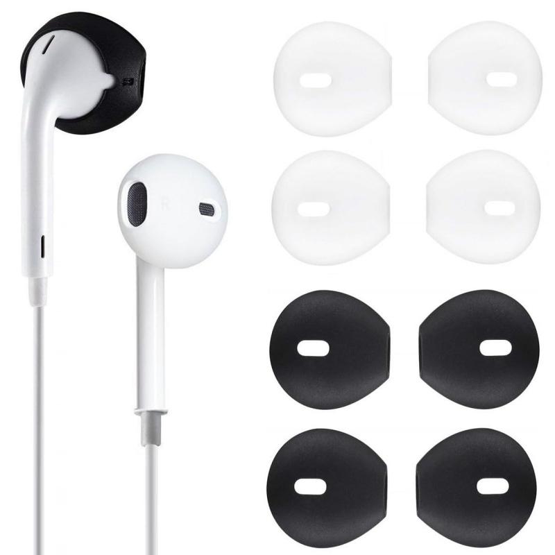 A-Pcas EarPods用 イヤーピース イヤーチップ シリコーン製イヤホン カバー airpod...