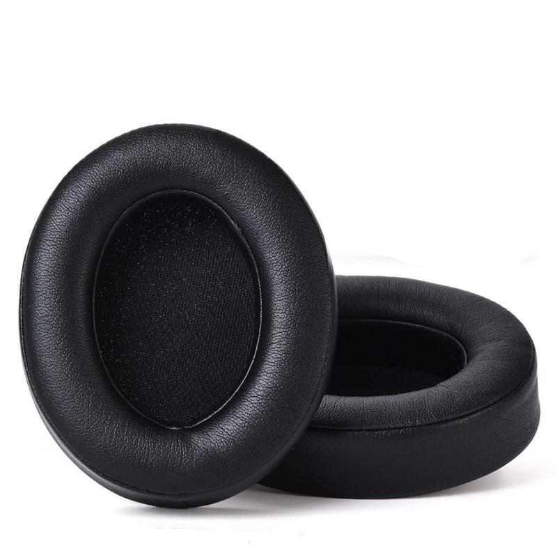【送料無料】Beats Studio用プロフェッショナル交換用イヤーパッド/Studio Wired B0500 / Wireless B0501 / Studio 2 and Studio 3に対応 / ソフトプロテインレザー/ノイズアイソレーションメモリーフォーム(ブラック)