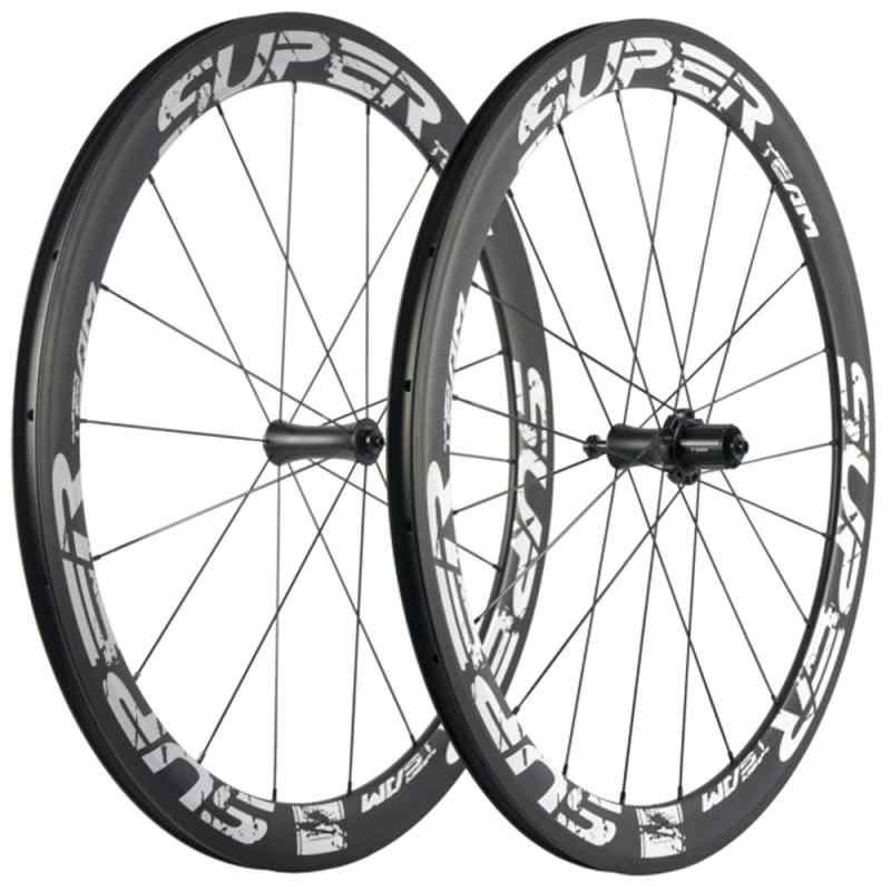 SUPERTEAM 700C 50mm ロードバイク ーホイールセット 23mm クリンチャホイール R7 ...